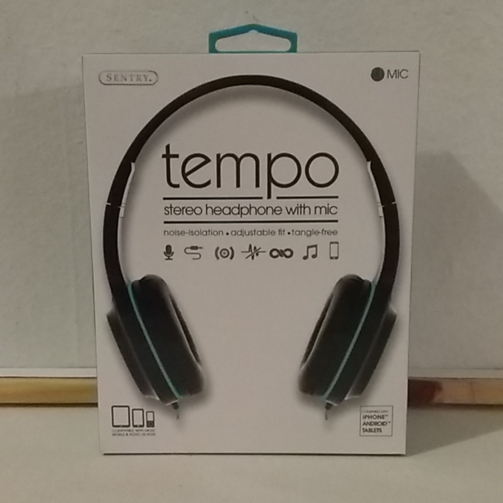 Tempo Headphones With Mic